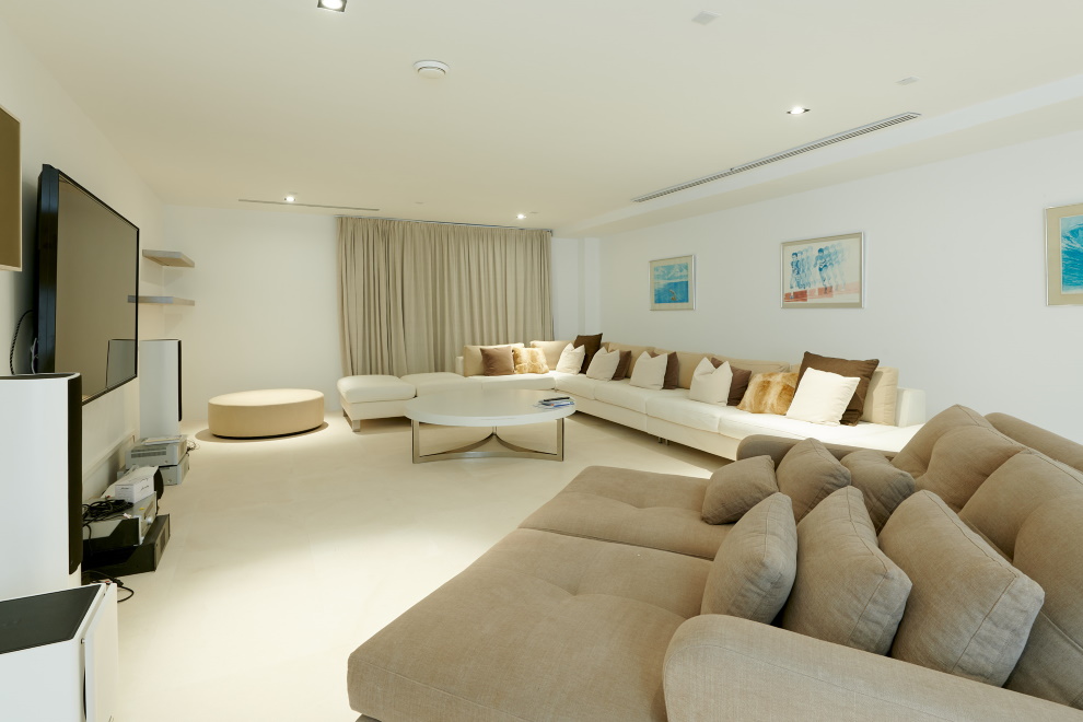 TV room basemet Resa estates cala comte for sale Ibiza .jpg